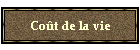 Co�t de la vie
