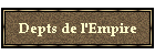 Depts de l'Empire