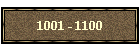1001 - 1100